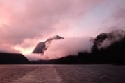 Dawn in the Milford Sound - Colour