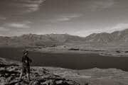 Jboss shooting Lake Tekapo from Mt John