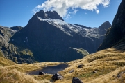 Mount Eliot from MacKinnon Pass